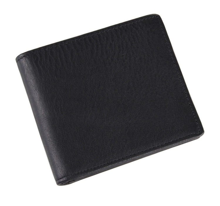 8056A 100% Real Genuine Leather Purse RFID Wallet Billfold 