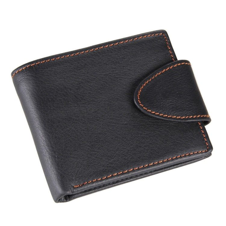 8060A 100% Real Genuine Leather Purse Wallet Billfold 