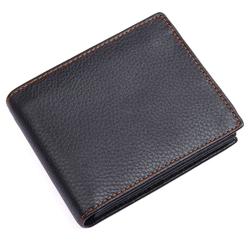 8147A-1 Cow Leather Black Cash Holder ID window