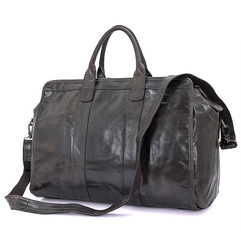 7324J  Popular Genuine Leather Travel Bag for Business Mens