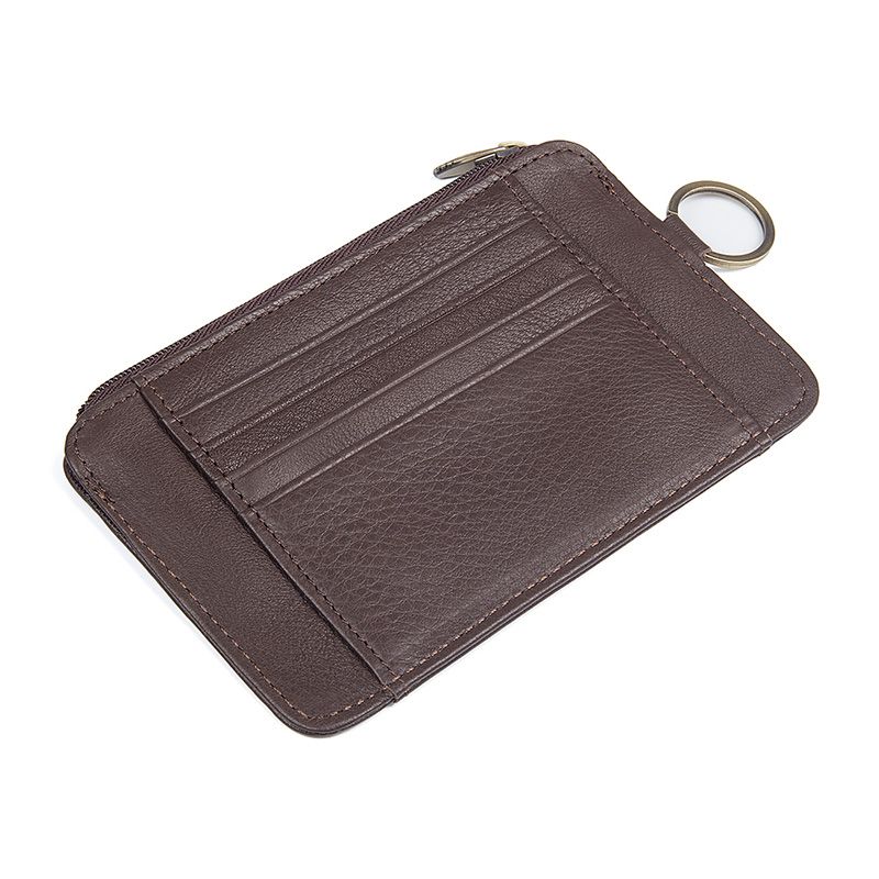 8178C Simple Taking Easy Cow Leather Money Holder Card Holder