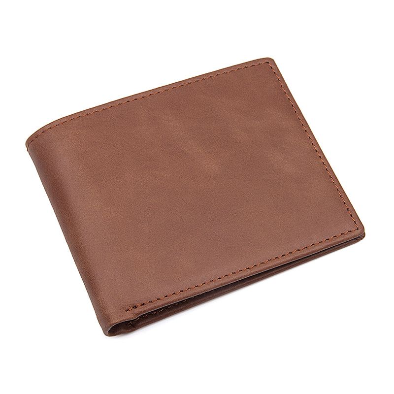 R-8029SX Brown Small Design Pocket Wallet Gift Made in China