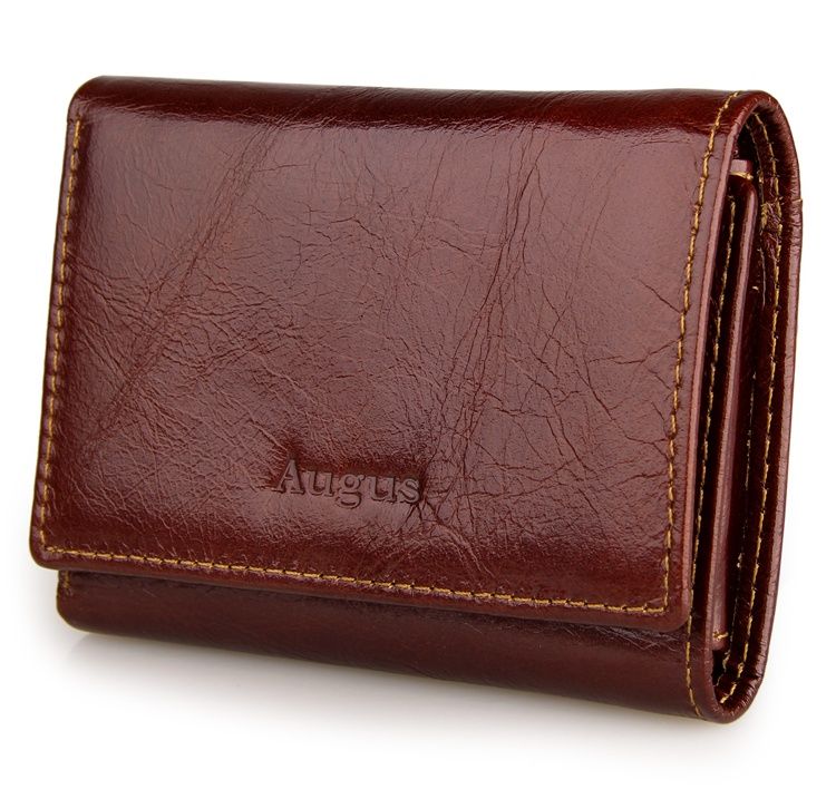 Augus Men&#39;s RFID Blocking Leather Trifold Wallet Credit Card Protection Wallet | eBay