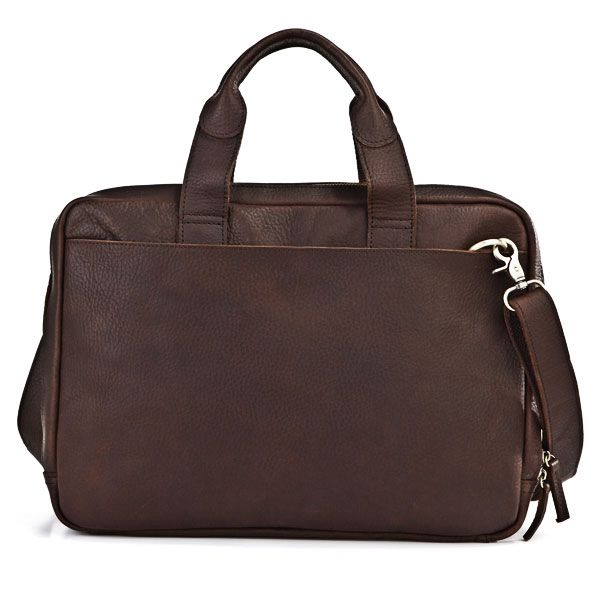 mens brown leather computer bags