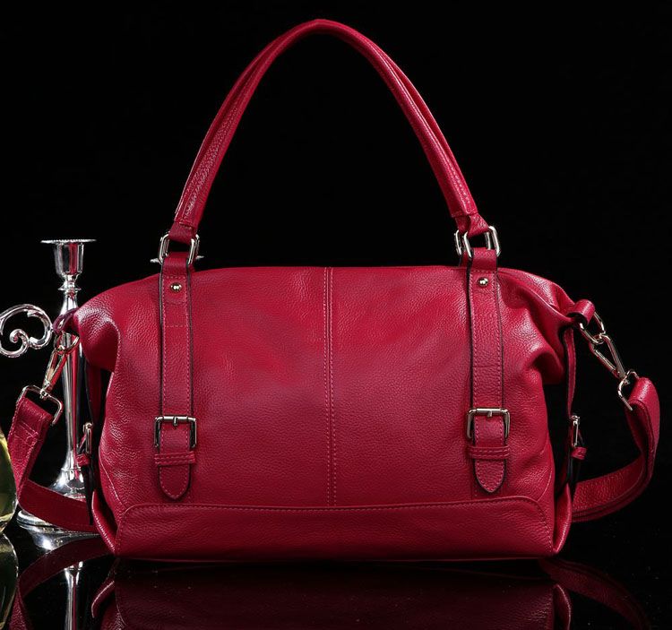 red rose handbag