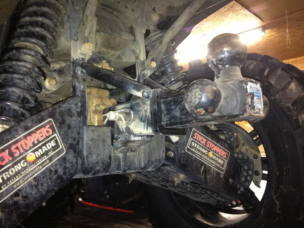 Lets see your recovery points Yamaha Grizzly ATV Forum