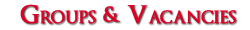 Groups and Vacancies