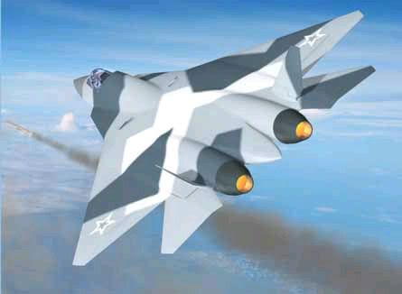 Pesawat Tempur Siluman PAK FA T-50 buatan Rusia