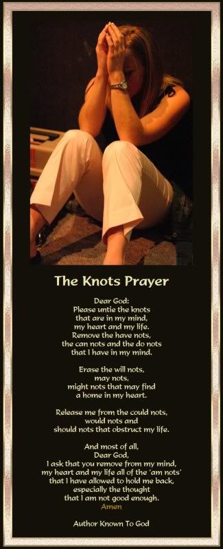 the knots prayer