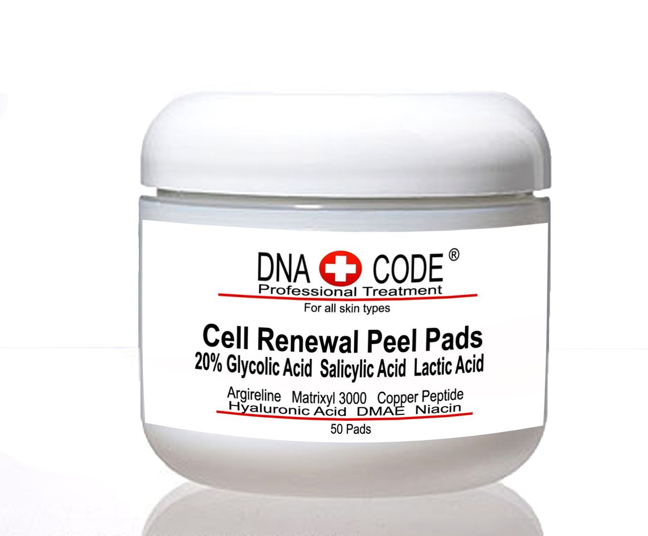 20 Glycolic Cell Renewal Peel Pads, Salicylic Acid, Lactic Acid