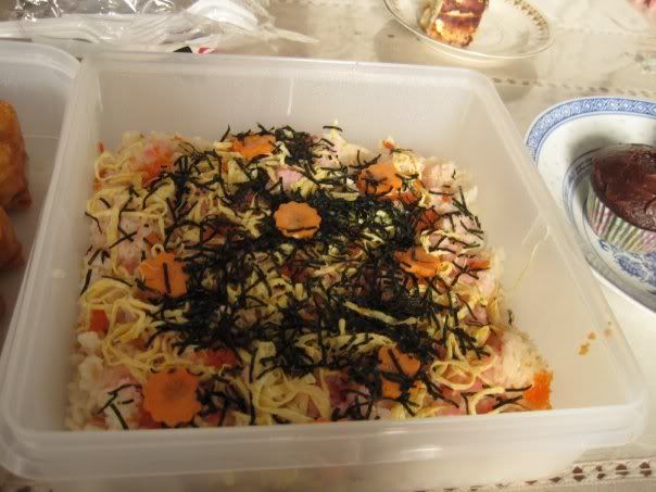 Erina's sushi cakeeeeeee
