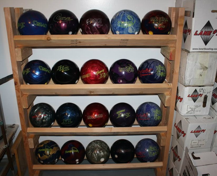 Diy bowling, Ball storage, Bowling ball (diy)