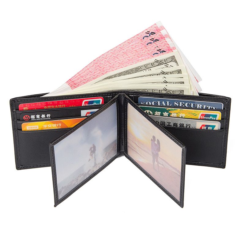 R-8179A Hot Selling Black RFID ID Card Holder Paperwork Wallet _Mens ...