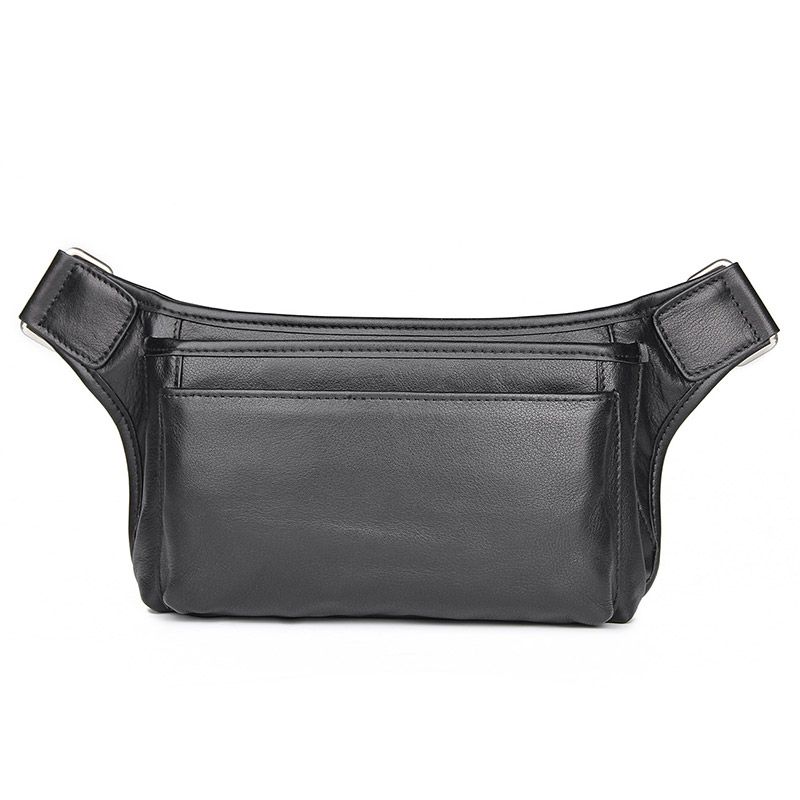 3016A 2019 New Arrival Cow Leather Waist Bag Chest Bag for Men