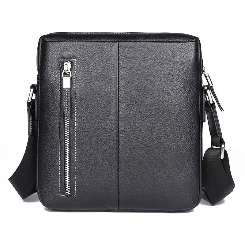 1047A High Quality Cow Leather Sling Bag Men's Cross Body Bag