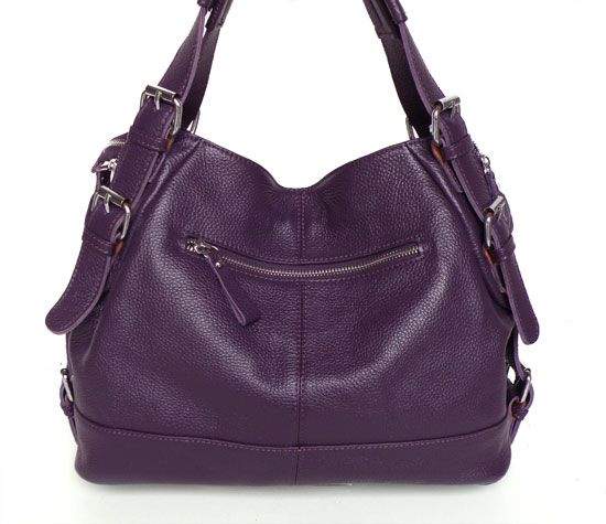 Purple Leather Handbags | semashow.com