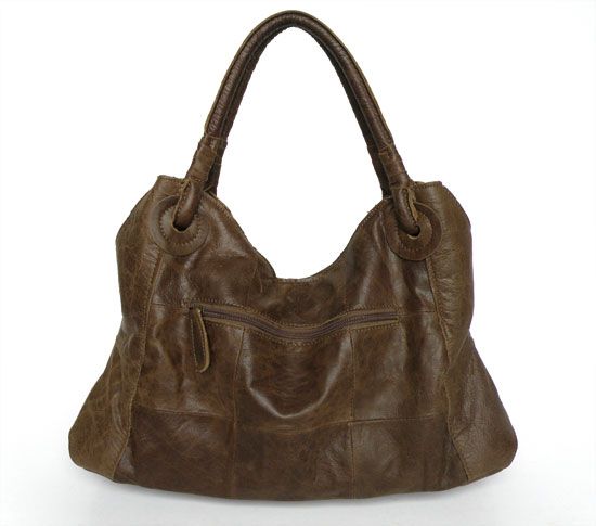 3098R Brown Unique Woven Leather Lady Handag Shoulder Bag_Sling ...