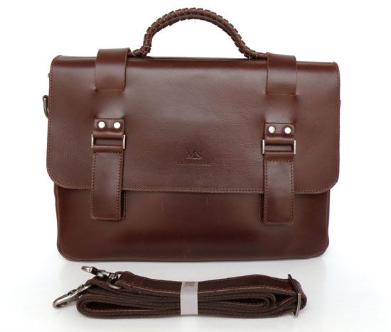 7021C Vintage Leather Laptop Bag Briefcase Messenger Bag_Messenger_Men ...