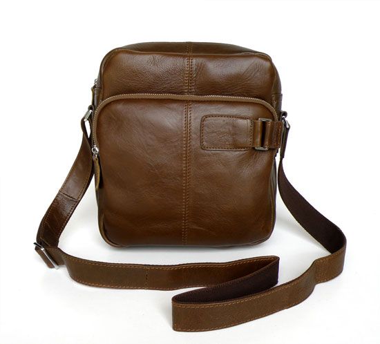7006R Unique Style Vintage Leather Men's Messenger Bag Purse_Messenger ...