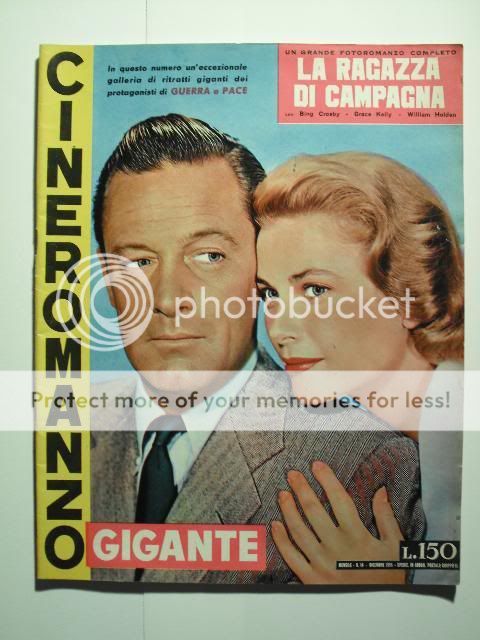  Gigante Rivista RAGAZZA Di Campagna Grace Kelly 1955